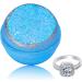 Blue Geode Bath Bomb with Size 8 Ring Inside | Extra Large 10 oz | Made in USA - Buy Online on GoSupps.com