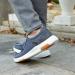 OrthoComfoot Men's Slip On Loafers with Arch Support - Canvas Boat Shoes for Extra Cushioning and Pain Relief - Vintage Flat Walking Shoes 11 W - Denim - Buy Online on GoSupps.com