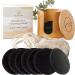 Eira's Reusable Makeup Remover Pads | With Washable Laundry Bag | Zero Waste Facial Round | Soft Reusable Face Pad | Large Bamboo Cotton Rounds for Toner | Bamboo Holder For Storage of Cleansing Wipes