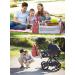 SndMor Wrap Bag Backpack - Multifunctional Diaper Bag with Bed Function Stroller Hook Coral Pink | Ideal for Moms & Dads - Buy Online on GoSupps.com