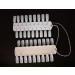 Double Layer Nail Polish Practice Palette with 72 Tips and Ball Chain - 2 Sets - Buy Online on GoSupps.com