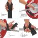 WARM BODY COLD MIND V1 Lifting Wrist Straps Heavy-Duty Cotton Wraps for Weightlifting, Powerlifting, Bodybuilding & Crossfit - Buy Online on GoSupps.com