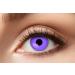 Eyecatcher 84063141-651 - Colored contact lenses 1 pair for 12 months purple carnival Mardi Gras Halloween purple Gothic