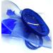 Ladies Royal Blue Feather Fascinator Clip/Headband Weddings Races Royal Ascot Hair Piece - Buy Online on GoSupps.com