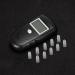 Professional Digital Breathalyzer with 10 Mouthpieces - Portable Breath Alcohol Tester (Black) - Buy Online on GoSupps.com