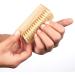 REMOS Beechwood Hand and Nail Brush with Natural Bristles - Premium Nail Cleaning Tool for All Skin Types - Buy Online on GoSupps.com