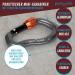 Pamindo Mini Carabiner Set - Screw Cap Aluminum Key Ring Hooks (2x Anthracite) for Outdoor & Travel - Buy Online on GoSupps.com
