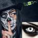 Buy DESIGNLENSES White Halloween Witch Costume Contact Lenses - Soft Zombie Colored Eyes Non-Prescription 1 Pair - Buy Online on GoSupps.com