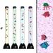 SensoryMoon 3.9ft Bubble Tube Floor Lamp with 10 Fish, 20 Color Remote - Best LED Aqua Night Light for Kids Bedroom and Autism - Tall Water Tower Tank, Fake Aquarium Column Stand for Living Room Decor - Buy Online on GoSupps.com