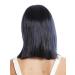 Wig Me Up VK-5 1BHF22 - Women's Long Ponytail Wig with Black-Blue Highlights | Shoulder Length Synthetic Hair - Buy Online on GoSupps.com