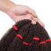 SEGO 3 Packs Afro Crochet Braids - Kinky Curly Hair Bulk Extensions in Natural Black & Red-Brown - Buy Online on GoSupps.com