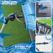 IGADPole 24ft(7m) Washing Kit: Water-fed Brush Cobweb Duster and 10 (25cm) Squeegee and Soap Dispenser Window Cleaning Pole Water Fed Telescopic Brush Window Cleaner Equipment 7m (24ft) Pole - Buy Online on GoSupps.com
