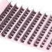 Focipeysa Wispy Cluster Lashes 120pcs | D Curl Fluffy Individual Lashes 8-16mm | Natural Look DIY Eyelash Extensions - Buy Online on GoSupps.com