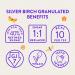 BONRAW Silverbirch Xylitol Sugar 1KG - Natural Alternative Sweetener for White Sugar - Pack of 1 - Buy Online on GoSupps.com