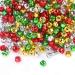 200 Pieces Jingle Bells 3/5Inch Craft Bell Bulk for Christmas Home and Pet Decorations Xmas Decor Party Favors Supplies (Silver) 4colors