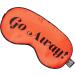 Wild Essentials Allusion Soft Satin Funny Sleep Mask with Earplugs - Go Away - Buy Online on GoSupps.com