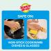 Scotch-Brite Delicate Non-Scratch Sponge Scourer 12 Pack - Non-Scratch Nailsaver Sponge for Non-Stick Cookware and Glass - Blue - Buy Online on GoSupps.com