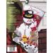 Bucilla Snowman And Friends Felt Applique Kit