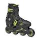 Roces Roces 400687 Model Orlando III Kids Inline Skate, US 13jr-3 Black/Lime US 13jr-3