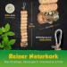 Natural Cork Nibble Chain for Birds | Bird Swing & Chew Toy - Thermally Disinfected - Buy Online on GoSupps.com