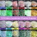 JEMESI Glow in The Dark Glitter Set - 12 Colors High Luminance Cosmetic Grade Glitter for Resin, Nails, Body, Face, Tumblers, Halloween - Buy Online on GoSupps.com