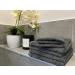 Zollner 10 Set Seif Towels 30x30 cm | Soft Super Absorbent Dark Gray Washcloths | Hotel Quality Cotton | Washable up to 60 C - Buy Online on GoSupps.com