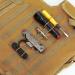Molle Accessories Kit - 34 Attachments for Tactical Backpack, Vest & Belt - D-Ring Locking Gear Clip - Tan - Buy Online on GoSupps.com