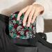 Rose Flower Skull Sanitary Napkin Storage Bag - Large Capacity, Menstrual Cup Pouch, Travel Portable Makeup Organizer - Color 1 - Buy Online on GoSupps.com