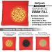 GoSports 8 Pound Synthetic Corn Fill Bulk Bag - Ideal for Cornhole Bags, Crafts, and More - Yellow - Buy Online on GoSupps.com