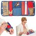 Fidget Wrist Cuff Sensory Toys | Fidget Toys for Dementia | Dementia Products for Elderly | Anxiety Sleeve | Gifts and Activities for Seniors with Alzheimer s or Dementia | Sensory Fidget Toys Small Blue