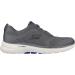 Skechers Men's GoWalk 6 Athletic Walking Shoes - Air Cooled Foam Sneakers 9.5 Charcoal - Buy Online on GoSupps.com