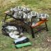 29pcs Stainless Steel Outdoor Camping Mess Kit for 4 Person | Tableware Set with Plate, Bowl, Cup, Spoon, Fork, Knife | Ideal for Camping, Backpacking & Hiking - Buy Online on GoSupps.com