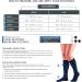 Truform Women's Fit Compression Socks - Rib Knit Pattern 15-20 mmHg Black Medium Pack of 2 - Best for Circulation & Comfort - Buy Online on GoSupps.com
