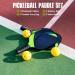 Gonex Pickleball Paddles Set - USAPA Approved Graphite Paddle with Comfort Grip, 2 Paddles, 4 Balls, Portable Carry Bag - Green - Buy Online on GoSupps.com
