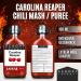 Geropp Gourmet Carolina Reaper Chili Mash 100ml | World s Hottest Chili Puree | Ideal for Cooking & Grilling | Unique Gift Idea - Buy Online on GoSupps.com
