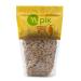Yupik Organic Dry Roasted Almonds with Sea Salt 1 kg 6 Count Gluten-Free Kosher Non-GMO Vegan Salted Almonds Seasoned Nuts Lightly Roasted Oil-Free Source of Fiber Crunchy Savory Snacks 6 kg