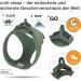 Curli Vest Harness - Air-Mesh Moss L Gr n | Comfortable & Stylish Dog Harness for International Shipping - Buy Online on GoSupps.com