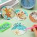 UPINS 8Pcs Diamond Painting Coasters - Ocean Theme DIY Life Coaster Kit for Adults and Kids - Buy Online on GoSupps.com