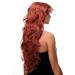 Buy WIG ME UP Ladies Wig - Dark Copper Red Wavy & Curly 70 cm | International Shipping Available - Buy Online on GoSupps.com