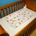 Callowesse Baby Changing Mat 79x47cm | Waterproof, Portable, Foldable | Red Foxes Design - Buy Online on GoSupps.com