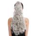 WIG ME UP - 9563B-V-51 Long Voluminous Curly Grey Silver Braid Ponytail Hairpiece | International Shipping Available - Buy Online on GoSupps.com