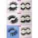 25mm Colored Mink Lashes - Dramatic Fluffy False Eyelashes for Festivals & Cosplay - 20 Pairs - Buy Online on GoSupps.com