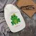 Personalized Hot Water Bottle with Cozy Cover - Ideal Gift for Kids & Adults (800ml | Frog Design) - Buy Online on GoSupps.com