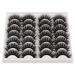JIMIRE False Eyelashes Mink Fluffy Volume Lashes 3D Wispy Long Fake Eyelashes 14 Pairs Pack 1.Thick Volume Glam