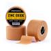 3 Rolls SPORTTAPE Tan Zinc Oxide Tape - 3.8cm x 10m - High Strength Athletic Tape Blister Prevention Tape Plantar Fascia Tape | Sports Strapping Tape & Ankle Tape for Netball. Football Rugby 3.8cm x 10m (3 Rolls)