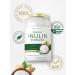 Organic Inulin Powder 48oz | Jerusalem Artichoke Fiber Supplement for Probiotic Health | Vegan, Vegetarian, Non-GMO, Gluten Free | by Carlyle - Buy Online on GoSupps.com