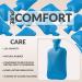 Buy Durable 1.8L Rubber Hot Water Bottles - 2 & 3 Pack Heat Bottles for Adults & Kids | International Shipping - Buy Online on GoSupps.com