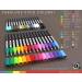 Acrylic Paint Markers Paint Pens Assorted Vibrant Colors - Non Toxic, Quick Dry, Multi-Surface | Extra Fine Tip for Rock, Canvas, Glass, Wood, Ceramic, Fabric, Metal | Lightfast Art Supplies - Buy Online on GoSupps.com