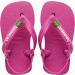 Havaianas Unisex Baby Brasil Logo II Flip Flop - Rose Gum 1/2 UK - Buy Online on GoSupps.com