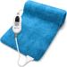 GENIANI Extra Large Electric Heating Pad for Back Pain and Cramps Relief - Auto Shut Off - Soft Heat Pad for Moist & Dry Therapy - Heat Patch (Aqua Blue) Xl Aqua Blue